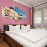 Apartment Ferienhus Baabe FeWo 02 Terrasse, gratis Nutzung vom AHOI Erlebnisbad und Sauna in Sellin